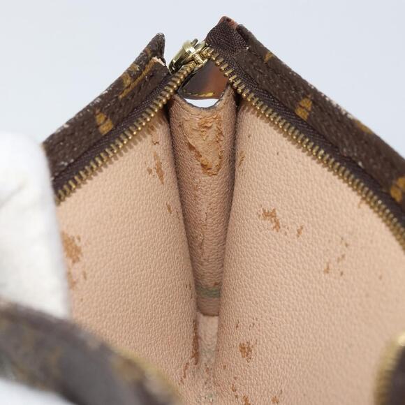 LOUIS VUITTON Monogram Bucket GM Accessory Pouch LV Auth 162752